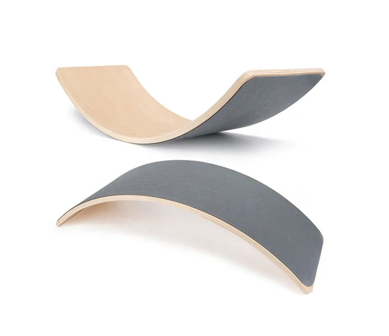 Дървена дъска за балансиране на едро за деца и възрастни