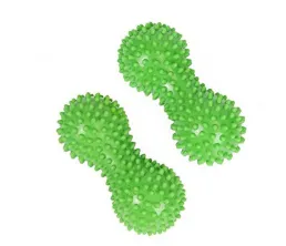 PVC двойна масажна топка с форма на фъстък, два размера