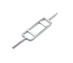 Масивна хромирана щанга за трицепс