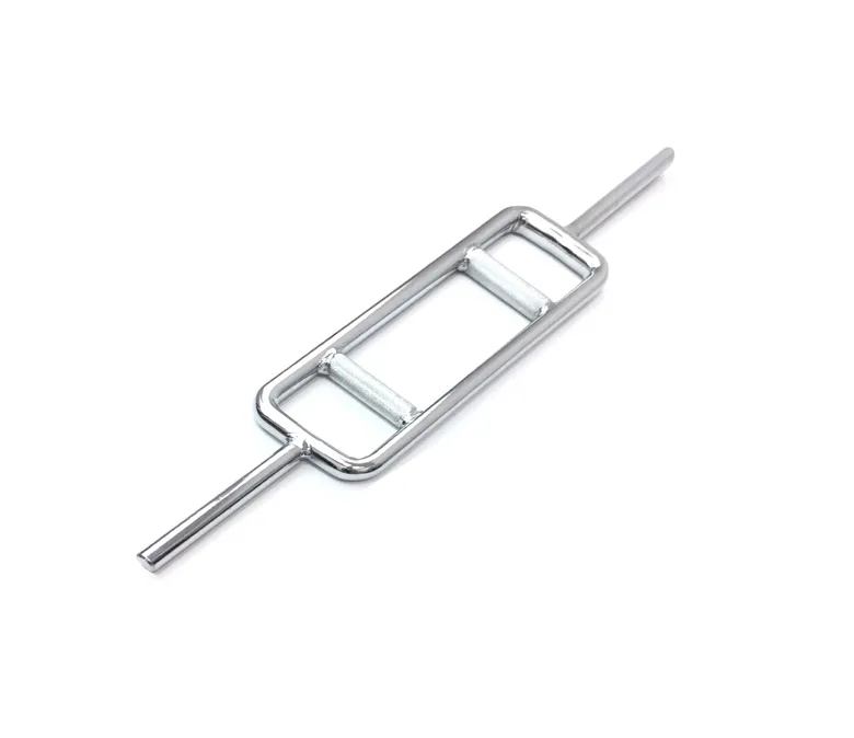 Масивна хромирана щанга за трицепс