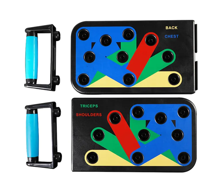 12-функционална дъска за лицеви опори