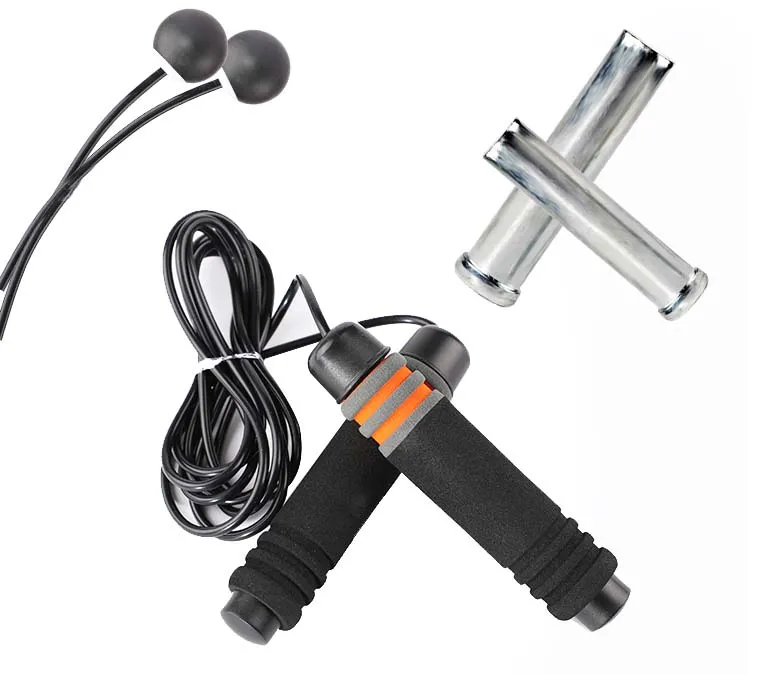 Стоманени въжета за скачане на едро със сачмени лагери с два претеглени блока Фабрика