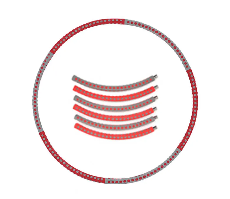 Обтегнат Hula Hoop с Bump Massage