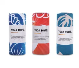 Щампована кърпа за йога