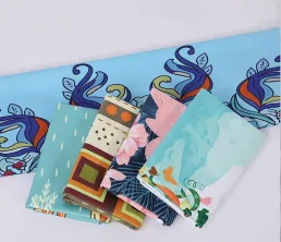 Микрофибърна кърпа за йога