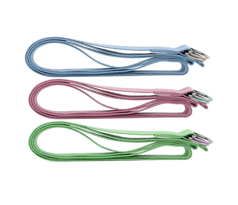 Каишка за йога с метален D-Ring