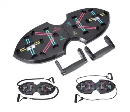 Подобрен лост за лицеви опори 15 в 1 със съпротивителни ленти