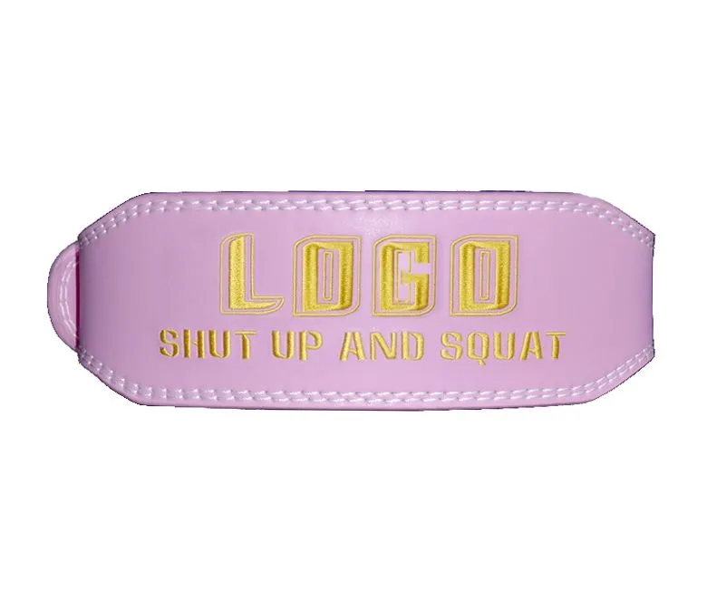 Персонализиран колан за клякане Женски колан за пауърлифтинг на едро