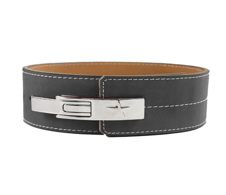 Персонализиран колан за вдигане на тежести от телешка кожа на едро