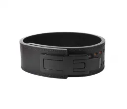 Персонализиран колан за вдигане на тежести с метална катарама от телешка кожа на едро