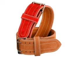 Персонализиран колан за вдигане на тежести от телешка кожа на едро