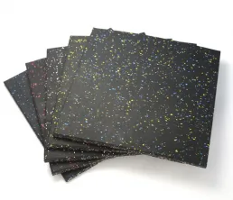 Гумена подова постелка за фитнес