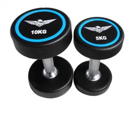 Дъмбел с гумено покритие на процесора