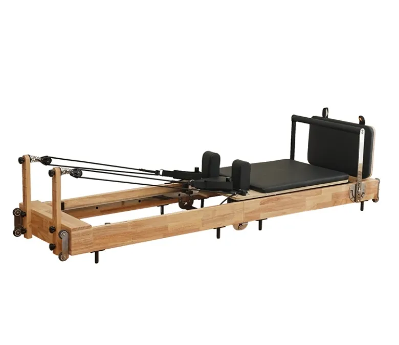 Сгъваемо дървено тяло Balance Pilates Core Bed Reformer Преносим реформатор