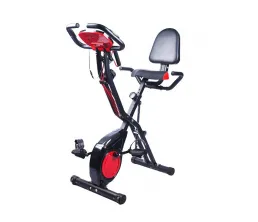 Спестяващ място сгъваем велоергометър