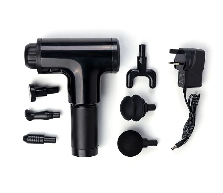 Масажен пистолет с двигател с четка