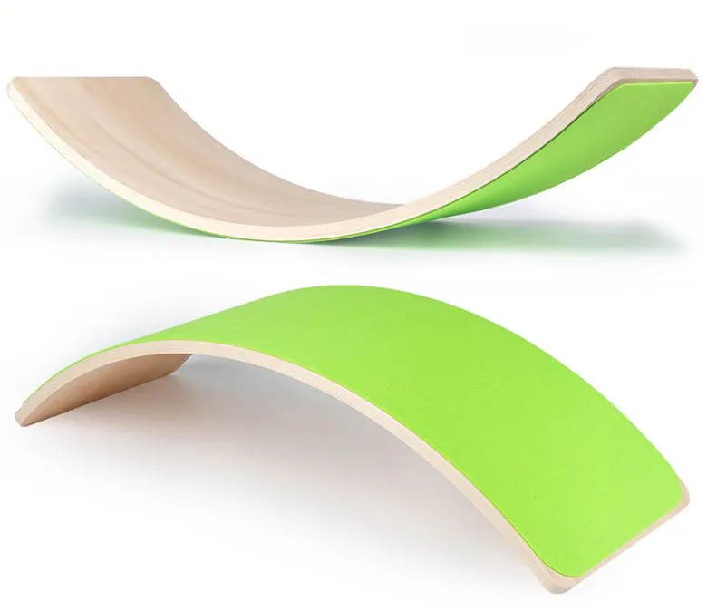 Дървена извита дъска