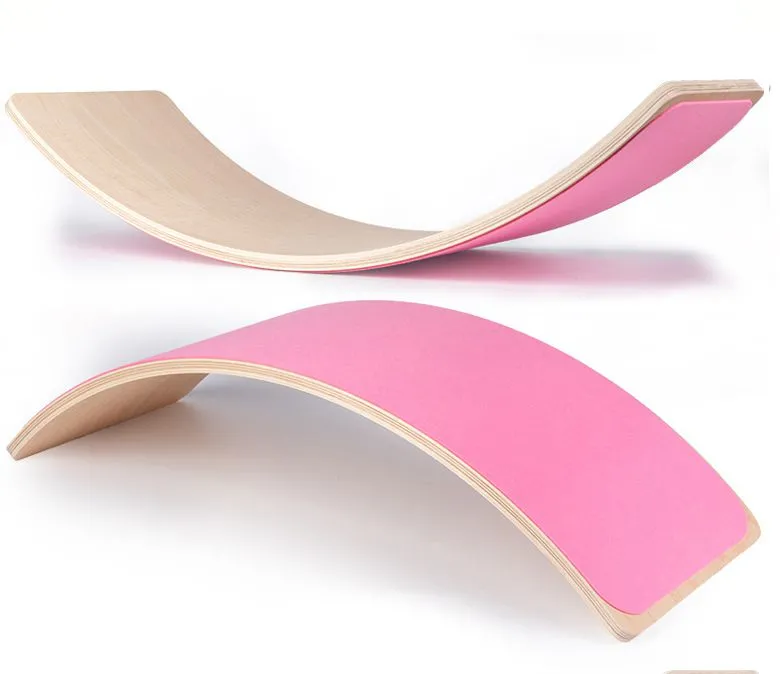 Дървена извита дъска