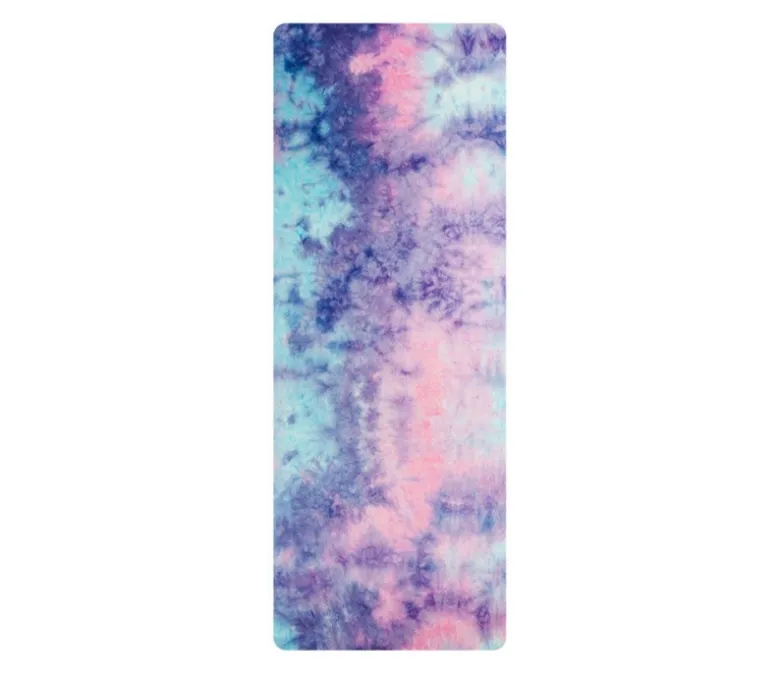 Висококачествена постелка за йога с щампован TPE велур