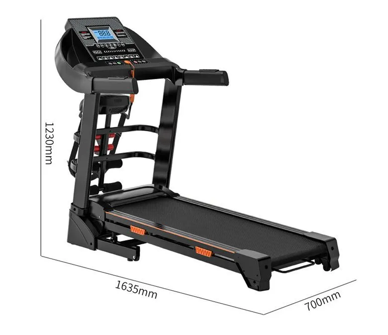 Електронна интелигентна фитнес бягаща пътека LED дисплей Многофункционална спортна бягаща пътека