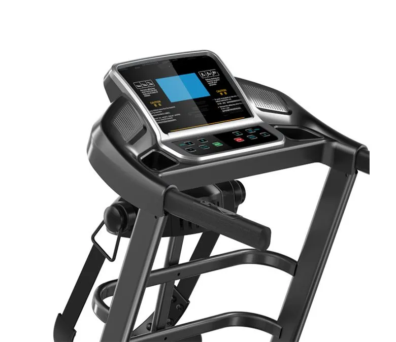 Висококачествена търговска машина за бягане във фитнес зала, сгъваема бягаща пътека Моторизирана бягаща пътека