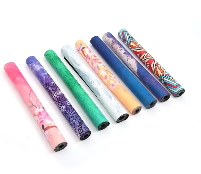 Yoga Premium неплъзгаща се подложка против разкъсване PU за упражнения