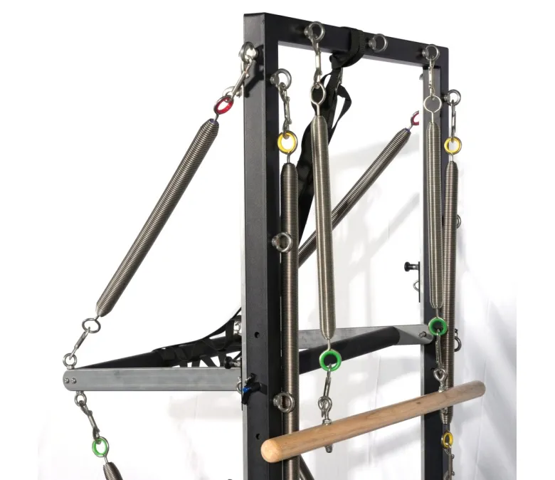 Реформатор за пилатес Deluxe Oak Wood с половин трапец