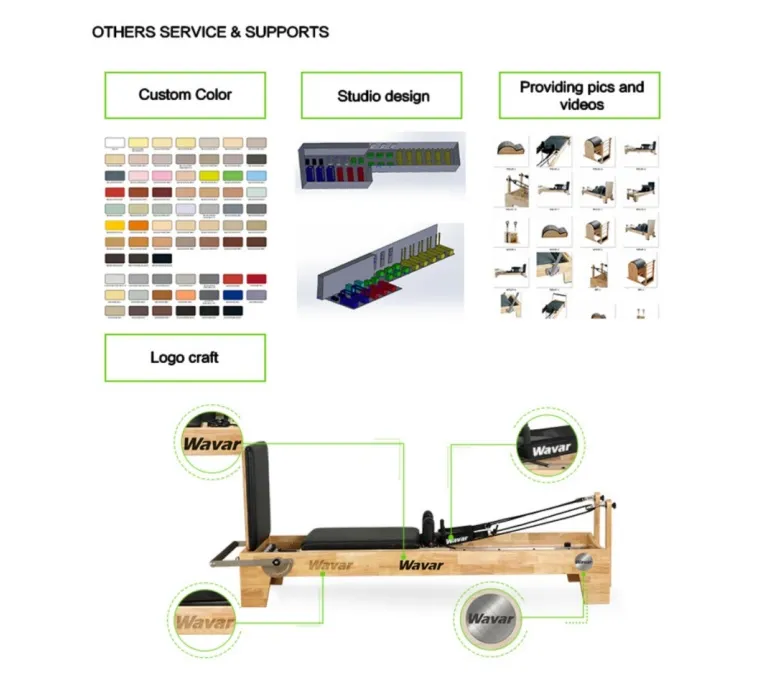 Класически дървен пилатес реформатор за продажба