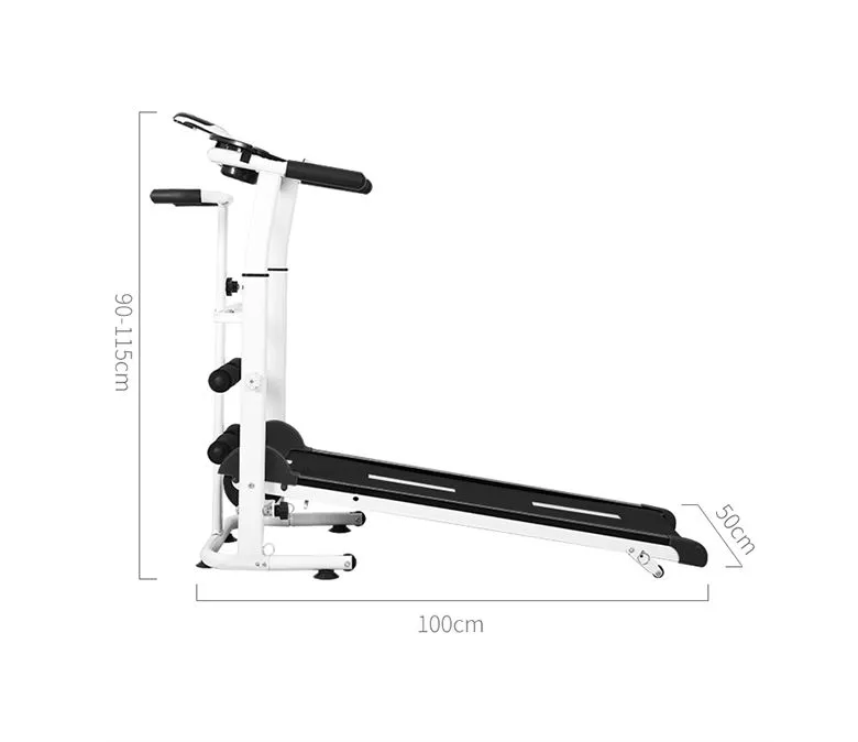 Домакинска сгъваема машина за бягане Многофункционална фитнес бягаща пътека