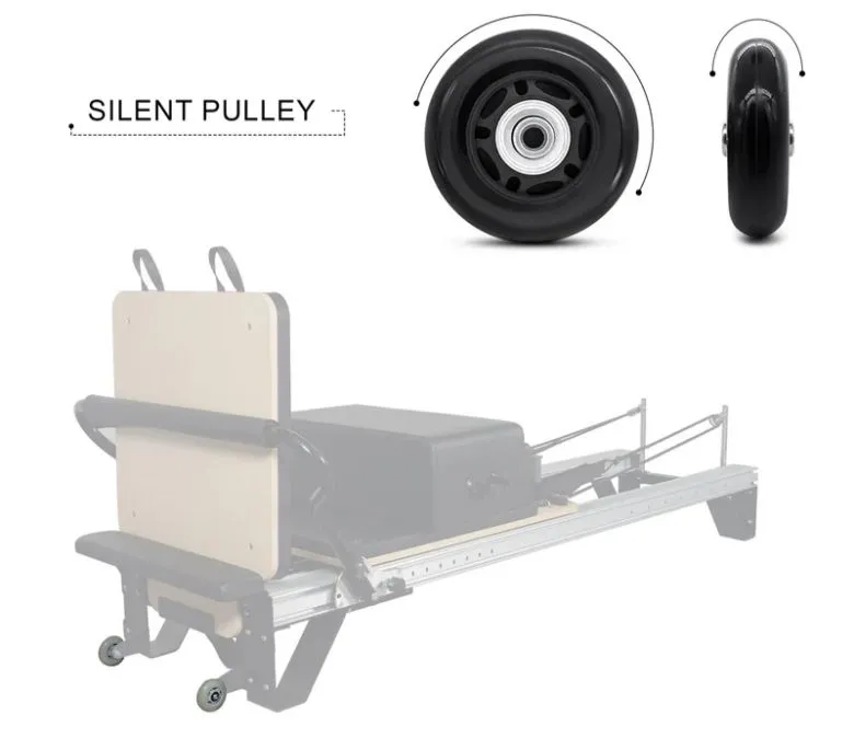 Легло за пилатес с пълна писта от алуминиева сплав