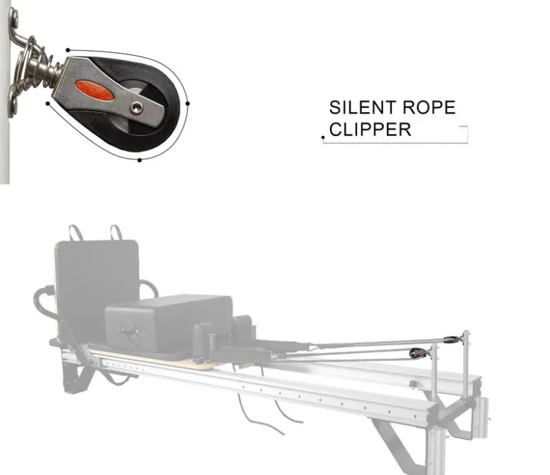 Легло за пилатес с пълна писта от алуминиева сплав