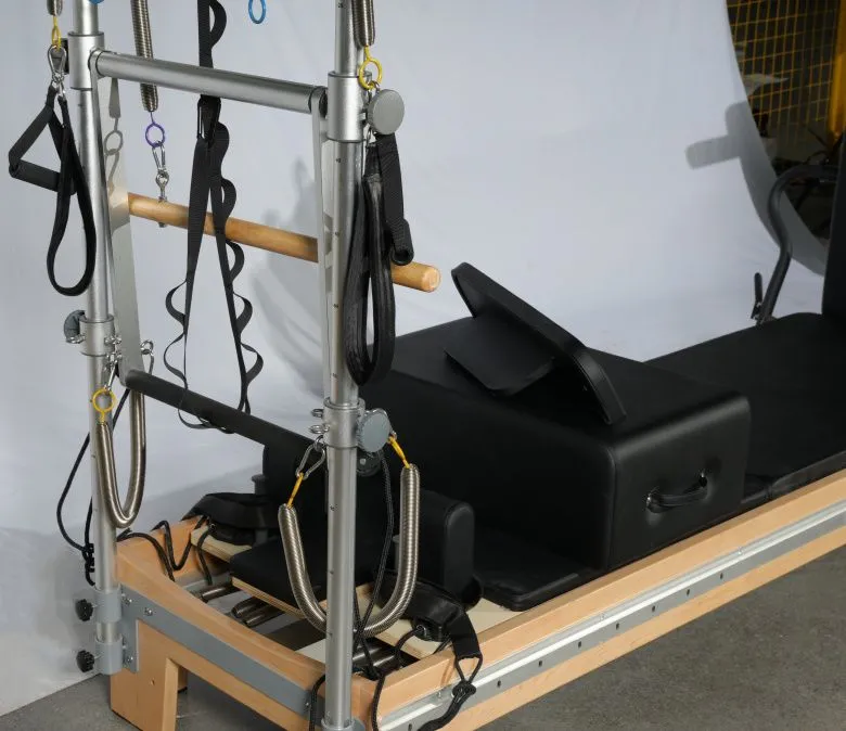 Maple Full Track Split Pilates Reformer с кула