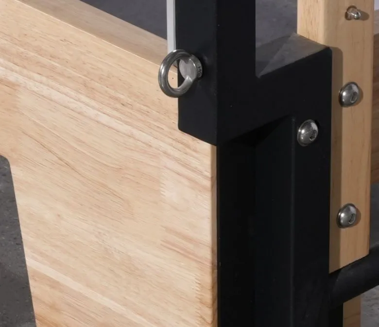 Реформатор за пилатес Deluxe Oak Wood с половин трапец