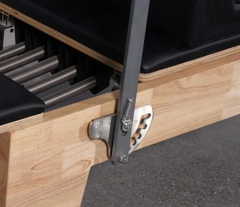 Реформатор за пилатес Deluxe Oak Wood с половин трапец