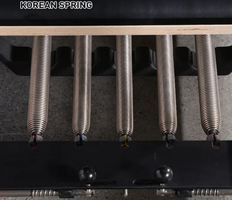 Основно легло за тренировка на тялото Maple Wood Reformer машина за пилатес с вътрешни поставки за крака