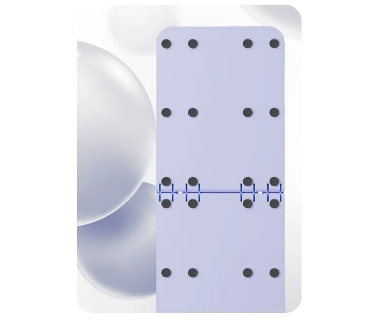 5-в-1 многофункционална сгъваема дъска за корем за пилатес преносим реформатор