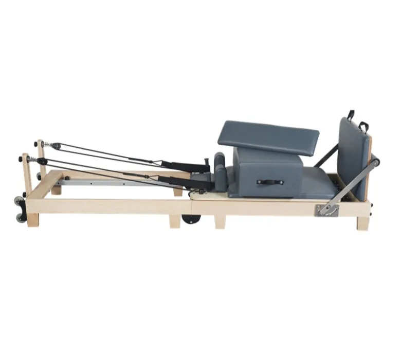 Сгъваем уред за упражнения за пилатес с дървени крака