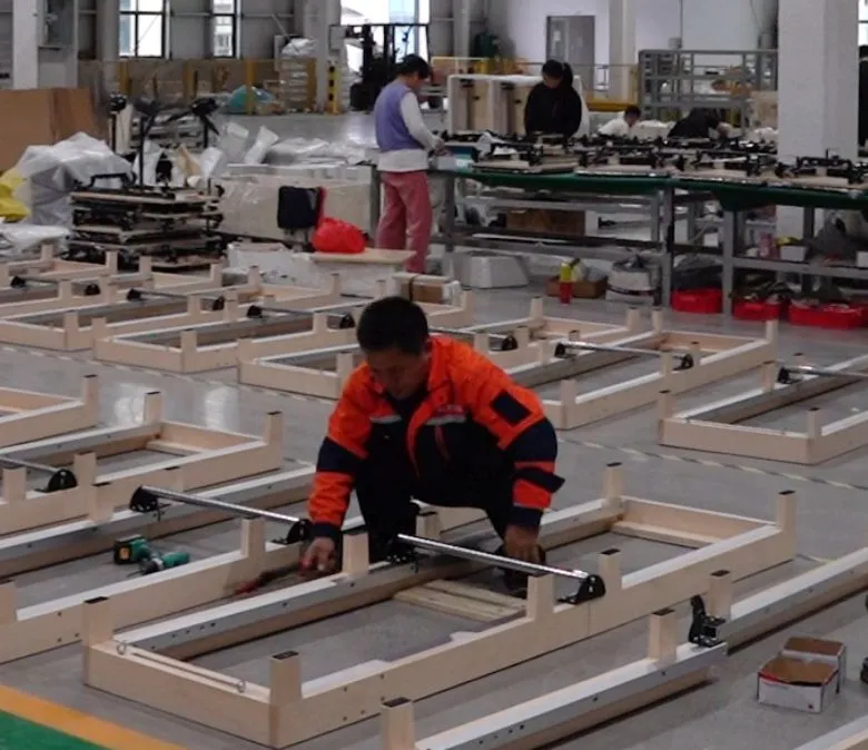 Сгъваем уред за упражнения за пилатес с дървени крака