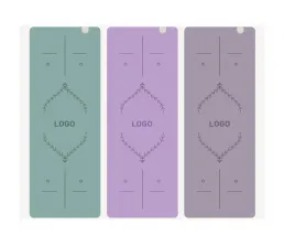 Нова подобрена подложка за йога с матирано PU каучук