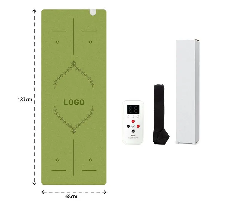 Нова подобрена подложка за йога с матирано PU каучук