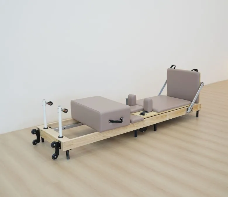 Сгъваемо дървено тяло Balance Pilates Core Bed Reformer Преносим реформатор