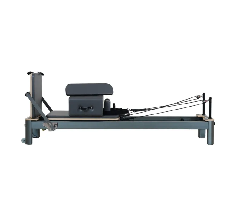 Anodized Gunmetal Grey Pilates Reformer 4.0