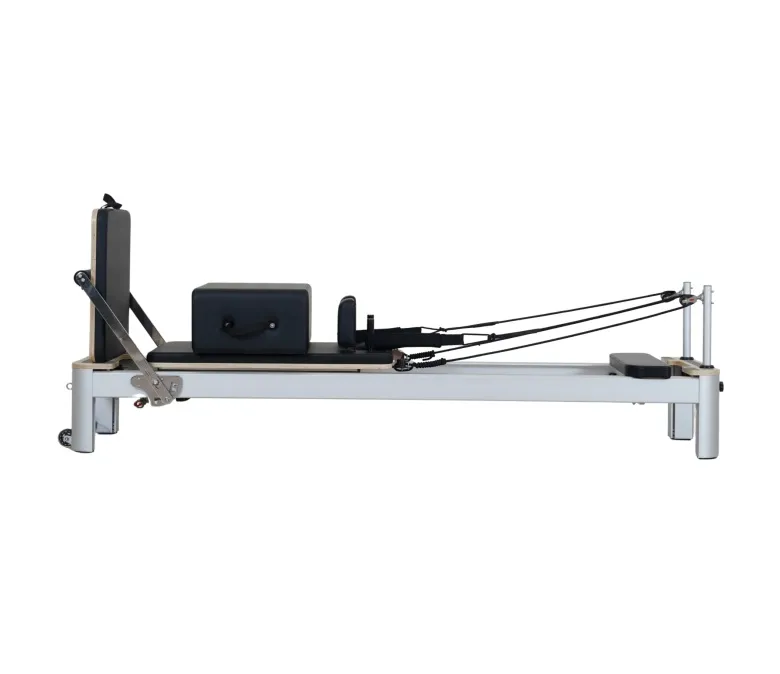 Anodized Gunmetal Grey Pilates Reformer 4.0