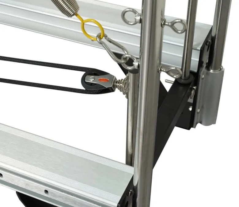 Реформатор за пилатес с пълна писта от алуминиева сплав с кула