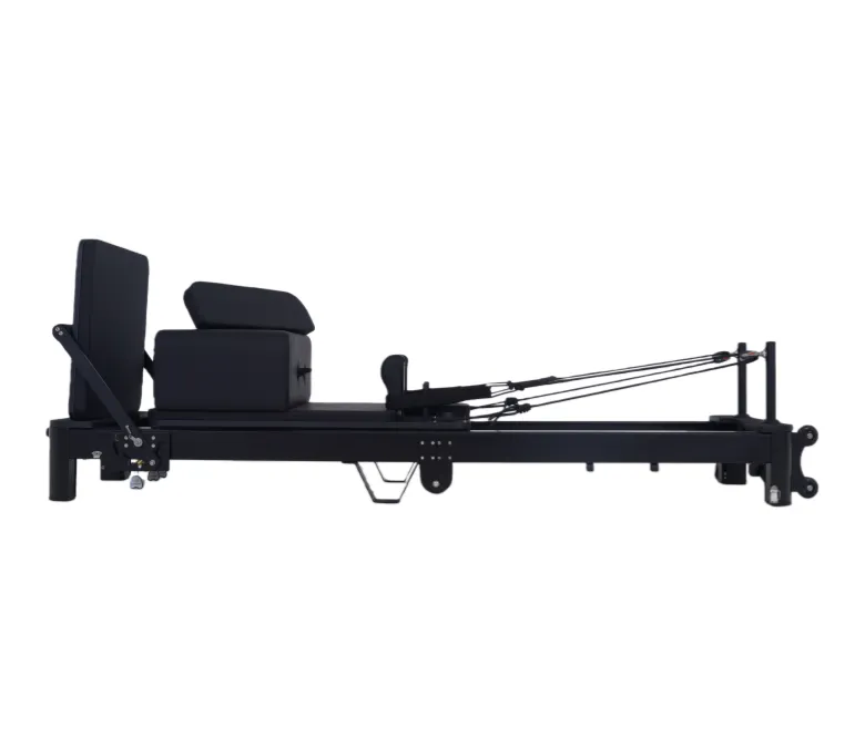 Бял алуминиев сгъваем пилатес реформатор за продажба