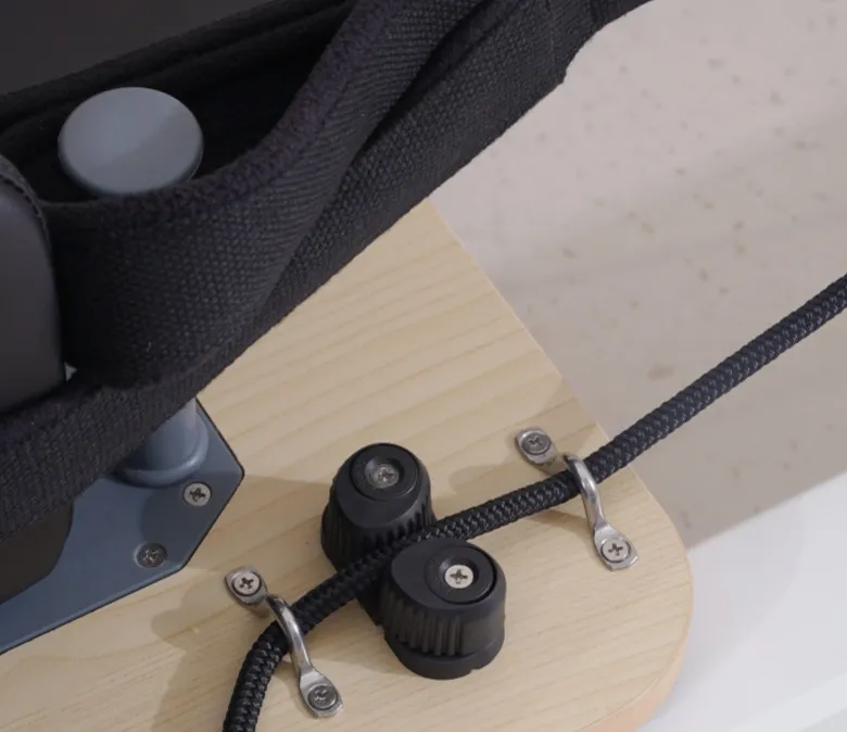 Бял алуминиев сгъваем пилатес реформатор за продажба