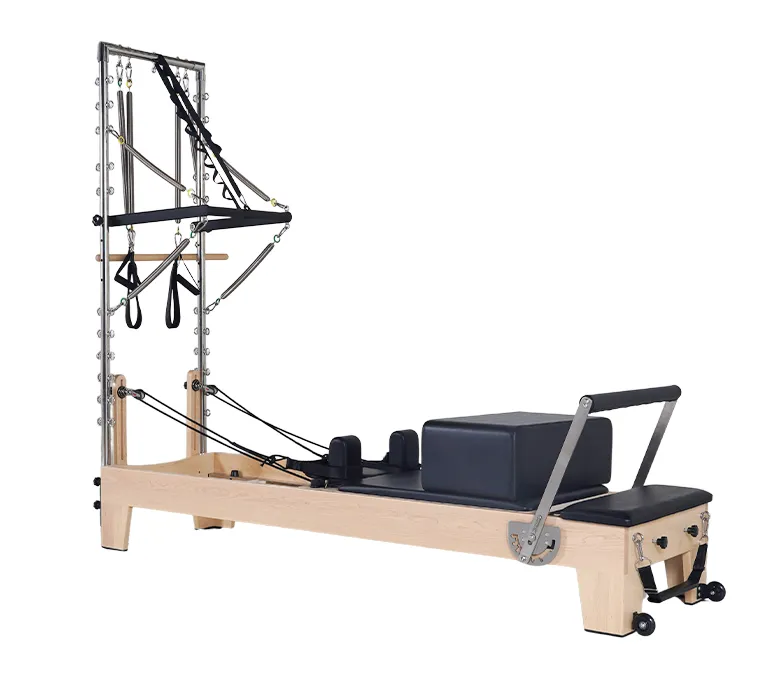 Studio Pilates Maple Reformer с половин трапец