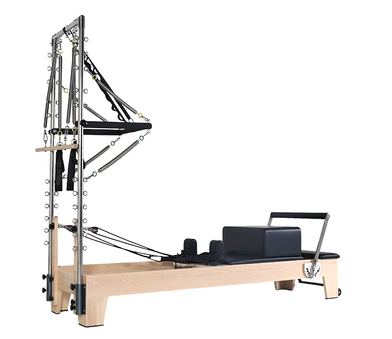 Studio Pilates Maple Reformer с половин трапец
