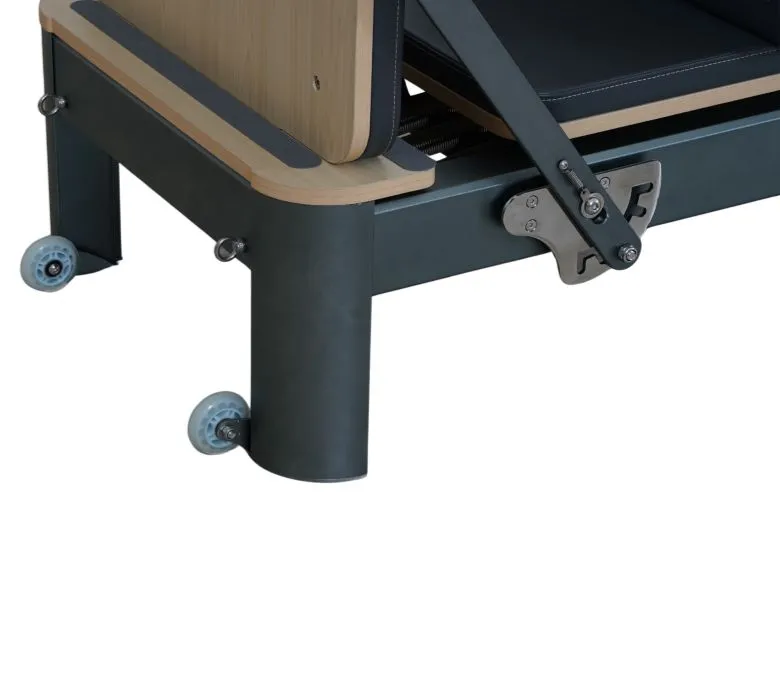 Anodized Gunmetal Grey Pilates Reformer 4.0