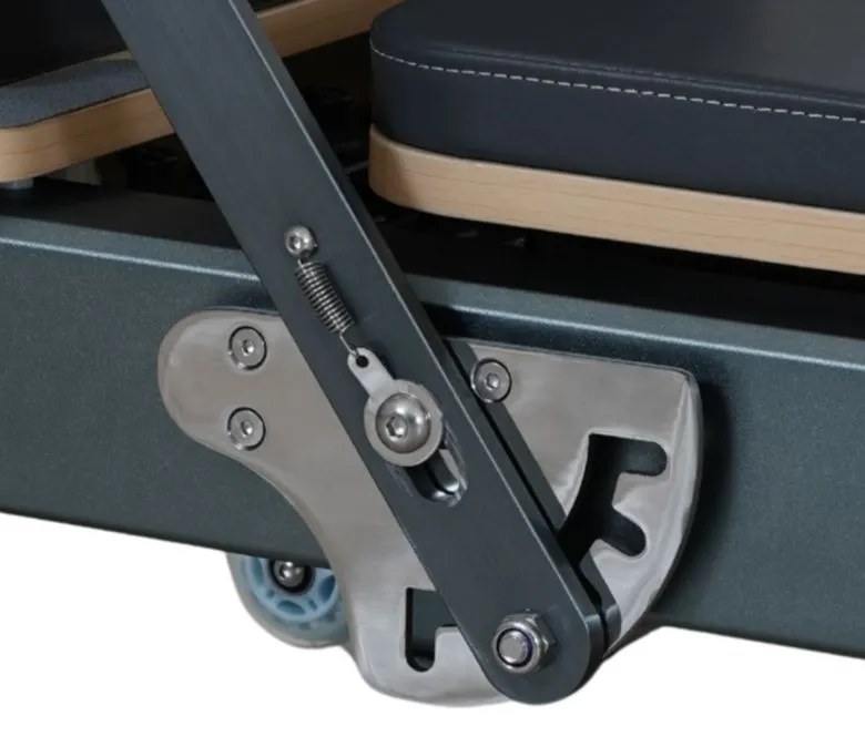 Anodized Gunmetal Grey Pilates Reformer 4.0